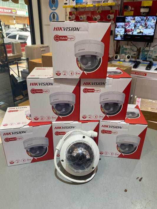Hikvision 8MP Hybrid Light Dome Cameras