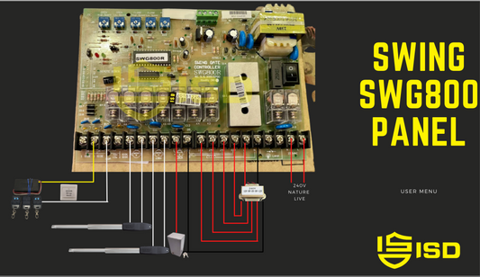 dc swing swg800 panel wire digram Connectivity connection