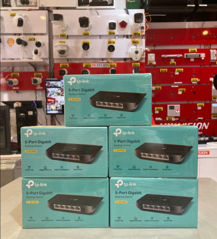 TP-Link 5-Port Switch – Compact and Reliable Network Expansion in kuching isd