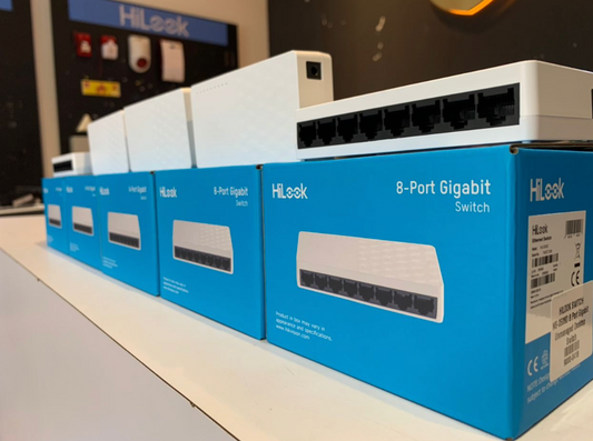 HiLook 8-Port Gigabit Switch Now Available at ISD Distribution Kuching: Power Your Network with Speed and Reliability