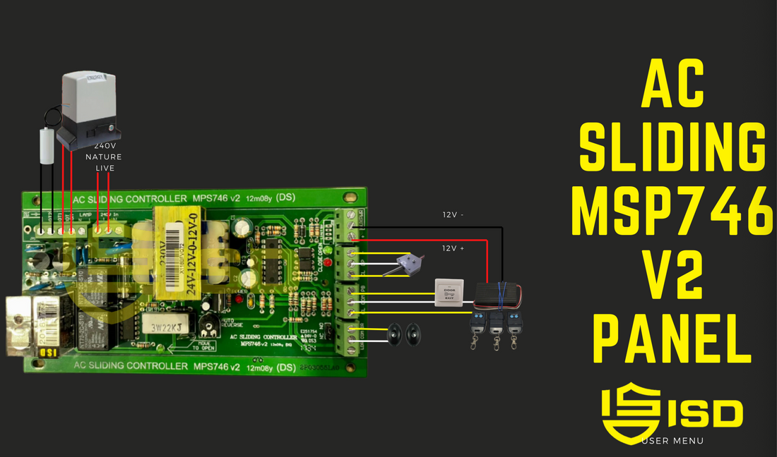 ac sliding msp746v2  panel wire digram  Connectivity connection