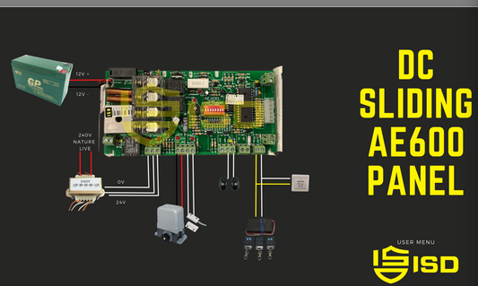 dc sliding ac600 panel wire digram  Connectivity connection