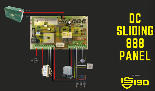 dc sliding 888 panel wire digram  Connectivity connection