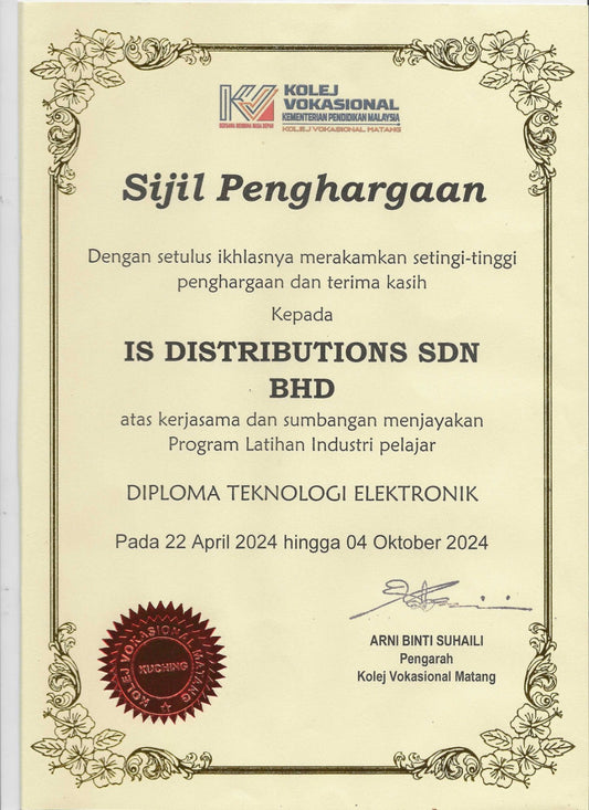 Diploma Teknologi Elektronik Industrial