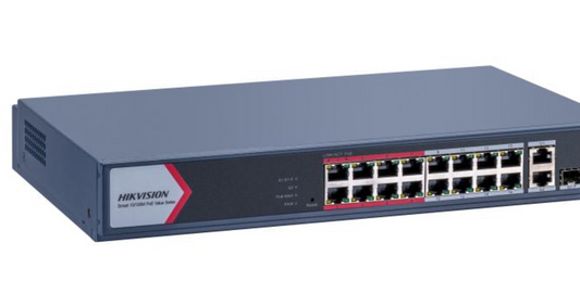 DS-3E1318P-EI/M Suis POE Pintar Ethernet Cepat 16 Port 