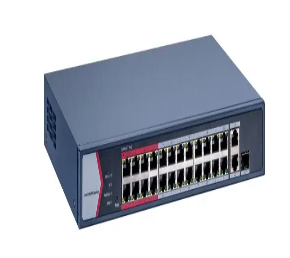 Suis PoE Pintar DS-3E1326P-EI/M 24 Port 100Mbps