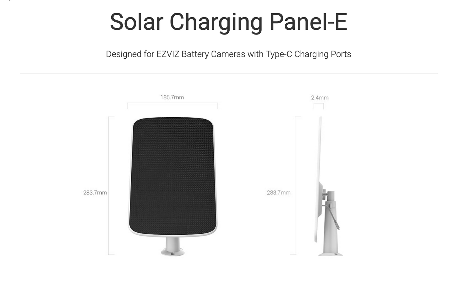 PANEL SOLAR EZVIZ E